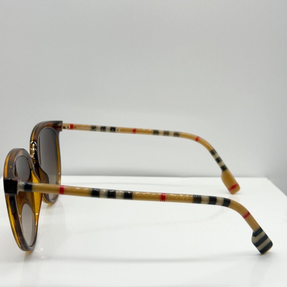 Burberry B 4316 3890/13 Havana Gradient Women's  54-19 New with Case Cloth NOTE - Picture 3 of 11